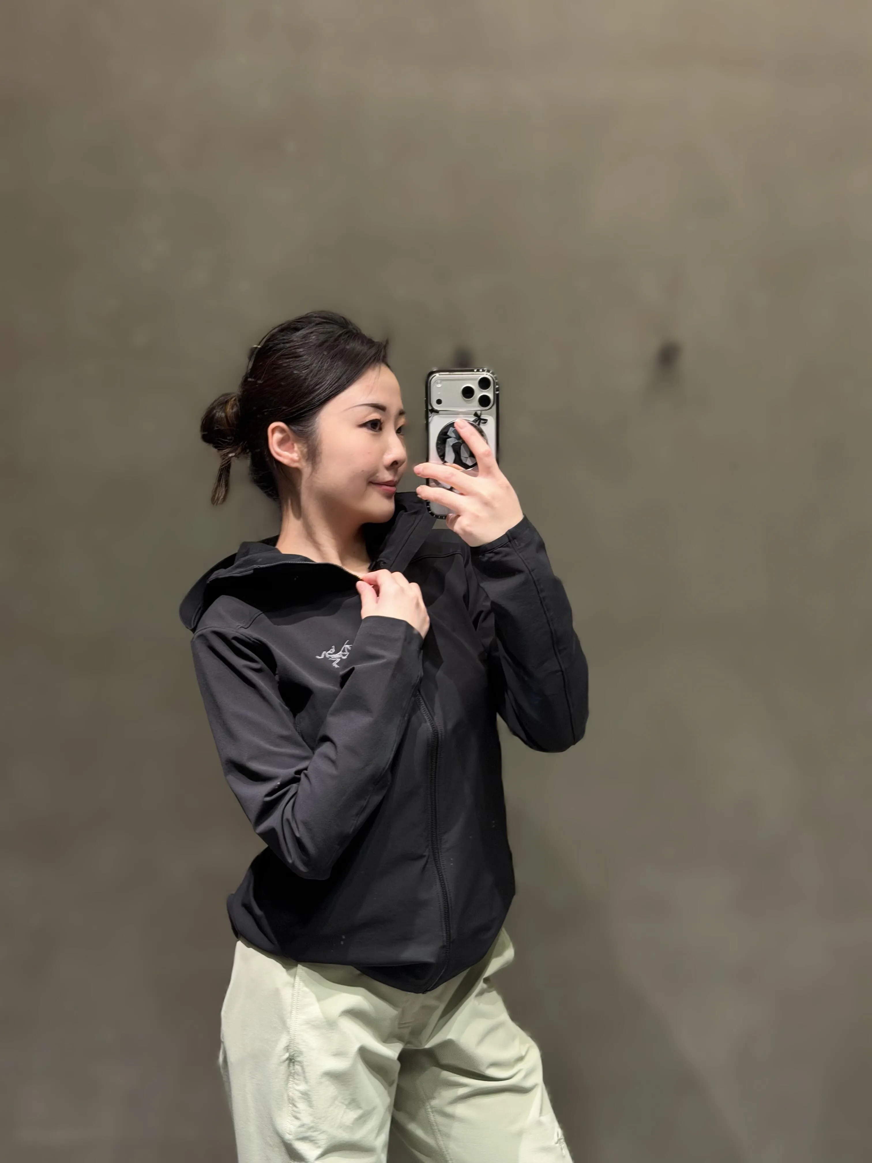 hoody #Black Arcteryx GAMMA HOODY Breathable Size：XS-XXL